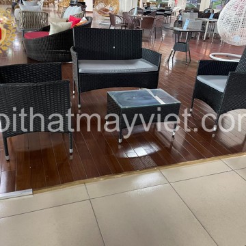 Bàn Ghế Sofa Mây Tre BGSF0035